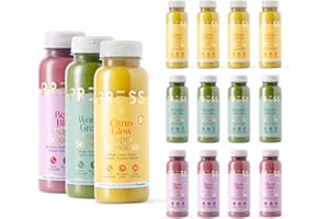 PRSS 100% COLD PRESSED Press Healthfoods, 12 x 250ml Smoothie Bundles, Healthy Cold Pressed Juice, Vegan Smoothies Full of Vitamins and Nutrients, No Added Sugar, No preservatives