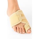 Halluks Valgus Gece Ateli Başparmak Bunyon Kemik Koruyucu Aparat 1 &Ccedil;ift (sağ Ve Sol) Bej Tek Ebat