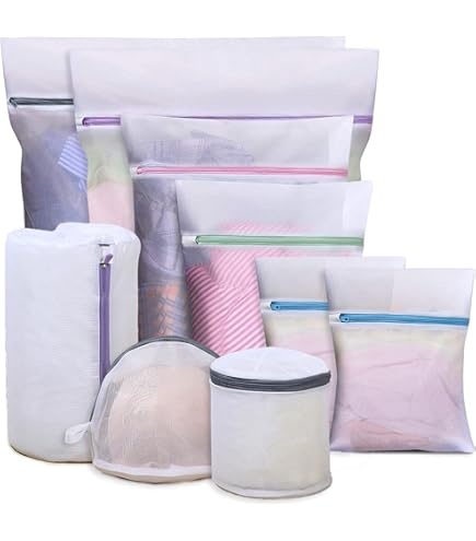 Flintronic 3 X Sacchetti Per Biancheria Cilindrici Con Chiusura Lampo - Foto 5