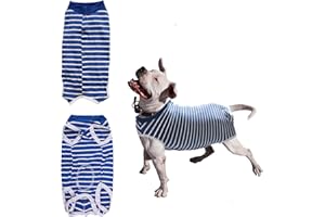 JODSEN Erholungsanzug für Hunde,Chirurgische Genesungsanzug für Hunde Katzen nach der Operation,Kegel E-Halsband Alternative,Postoperative Bauchwunden Beschützer,Verhindern Lecken für Hündin Rüde Haustiere