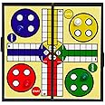 VITION Magnetic Ludo Board Game with Storage Box, Folding Design and Light-Weight, Gift for Kids and Adults