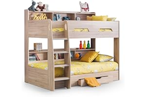 Julian Bowen Orion Bunk Bed, Sonoma Oak, Single
