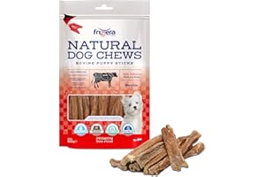 Frigera Sticks pour Chiot 60g – Friandises Naturelles et Riches en protéines pour Chiots, sans Gluten ni céréales, Snacks de qualité sans additifs