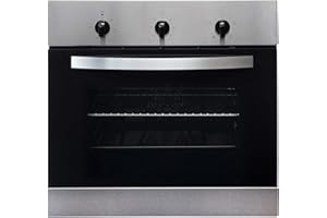 SIA SO111SS 60cm Stainless Steel Built In Single Electric True Fan Oven