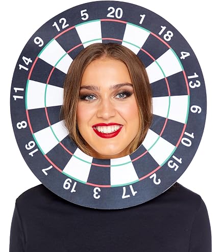 Dartboard Hut Von I Love Fancy Dress – Lustiger Schaumstoff-Hut Für Partys & Dart-Events
