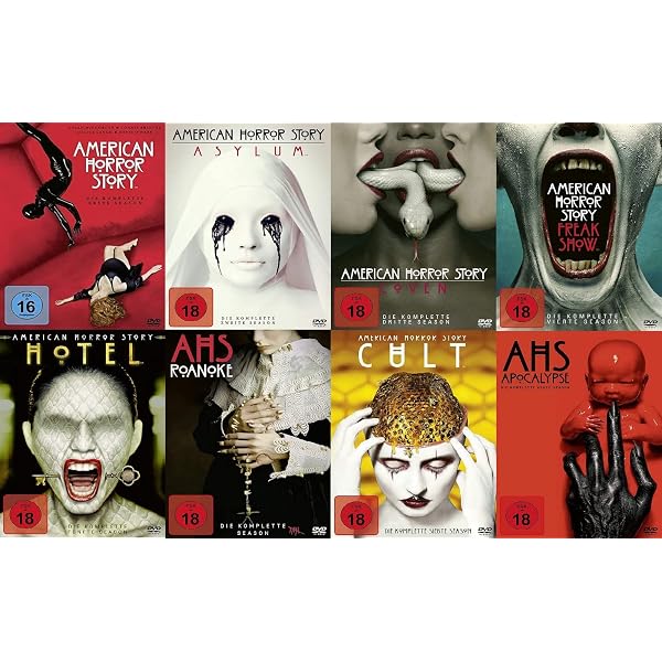 American Horror Story: The Complete Series Seasons 1-6 DVD: Amazon