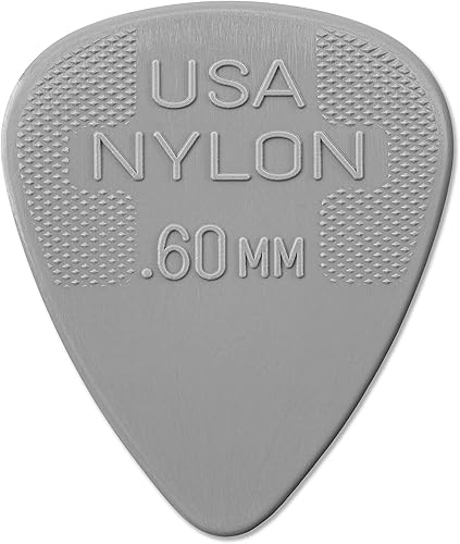 Jim Dunlop 44P.60 Nylon Standard Player Pack (Pack of 12)