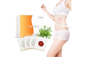 PROBUK 30 Piezas Parches Adelgazantes Slimpatch, Parches para Adelgazar y Quemar Grasa, Slimming Patch Abdomen para Mujer y Hombre