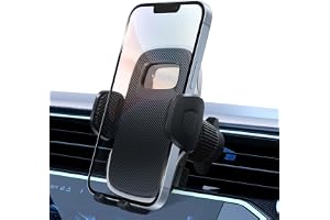 YISH Mobiltelefonhållare för bil ： 360 ° roterande telefonhållare för bilens luftventilation, Telefonvagga för bil, biltelefo