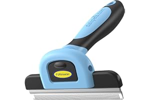 DAKPETS Deshedding Tool & Pet Grooming Brush for Small, Medium & Large Dogs, Cats & Horses, With Short to Long Hair. Dramatically Reduces Shedding In Under 10 Minutes