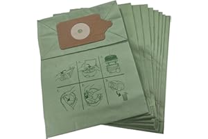 IBBAH Henry Hoover Bags 10 Pack, Premium Vacuum Bags for Henry, Hetty, Numatic, & Hoover Vacuum Cleaners – Compatible with HVR200, NV200, NV225, Pet Hair & Dust Filtration, Reusable & Durable