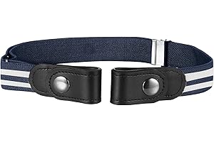 Buyless Fashion Kids Boys Toddler No Buckle Adjustable Elastic Dress Stretch Belt