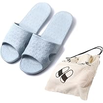 Tbest Pantofole Pieghevoli Da Viaggio Unisex Uomo Donna Comodo - 10
