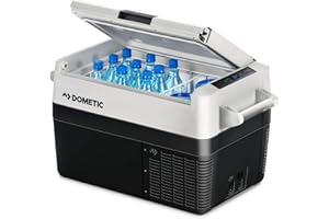 DOMETIC CFF 35 Nevera y congelador de compresor portátil, 30 l, con una capacidad de refrigeración de +10°C a -18°C para coche, camión, barco y autocaravana