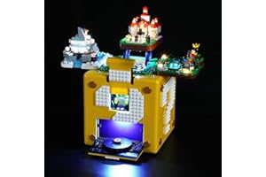 Lightailing Jeu De Lumières Compatible Avec Lego 71395 Super Mario Bloc point d'interrogation 64 Modèle En Blocs De Construction - Ne Figurant Pas Sur Le Modèle
