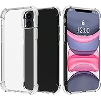 Migeec Hülle für iPhone 11 Transparent [Stoßfest] Weiche Silikon [Kratzfest] Flex TPU Bumper handyhülle Durchsichtige…