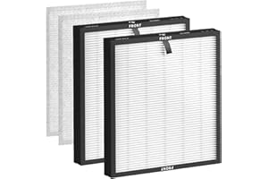 BLUTENET HY4866 - Lot de 2 filtres de rechange compatibles avec le purificateur d'air Morento HY4866 HY4866-WF 3 en 1 H13 - Filtre HEPA de rechange - Filtre à charbon actif et préfiltre