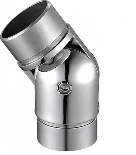 Fissaggio Snodato Per Tubo INOX AISI 304 - Misura 33.7x2 Mm, Per Corrimani E Ringhiere - Foto 7