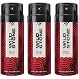 Wild Stone Deodorant - Red Body (150ml) (Pack of 3)