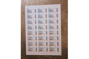 GÉNÉRIQUE Planche de 24 timbres 20g - Timbre Poste Autocollant Neuf – Lettres vertes – Timbres Poste France Carnet - Etiquette autocollante France -