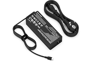 SHEFOR Ładowarka USB C 100 W, 90 W, zasilacz do Macbooka Pro/Air, Lenovo Thinkpad/Joga, HP Spectrum, Huawei Matebook Pro, Xiaomi Air, Dell, ASUS, Acer Chromebook Uniwersalny adapter typu C do laptopa