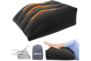 ‎SAHEYER SAHEYER Venenkissen Beinhochlagerungskissen, Aufblasbare Venenkissen und Beinkissen Hochlagerung, Venenkissen für Die Beine Komfort Verbesserung der Durchblutung und Reduzierung von Schwellungen