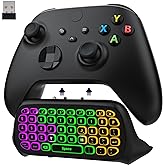 Moko Teclado Inalámbrico con RGB Retroiluminación Colorida para Controlador Xbox One/One S/Series S/Series X/Elite/Elite 2, M