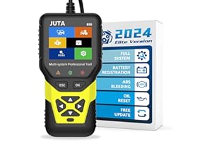 JUTA B50 Diagnostic Tool Compatible with BMW and Mini, Full Systems OBD2 Scanner with Battery Registration, Oil Reset, ABS Ventilation, EPB OBD-II Automotive Code Reader