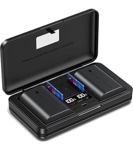 Pickle Power DMW-BLK22 Batterij en lader voor Panasonic Lumix DC-S5 II
