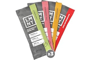 DRINK LMNT LMNT Electrolyte Drink Mix | Hydration Powder | Keto & Paleo | No Sugar, No Artificial Ingredients | Variety Pack | 12 Stick Packs