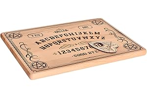 Elbenwald Planche Ouija avec Planchette pour Fans de Supernatural Planche à découper 41,5x30x2cm hêtre