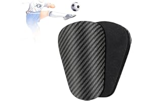 MaNeaz 1 Paire Fibre De Carbone Légers Protege Tibia Foot Mini Protege Tibia Foot Protege Tibia Foot Enfant Protège-Tibias Miniatures Protection Pour Hommes Femmes Enfants Garçons Filles