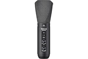 Tascam - TM-250U USB Broadcasting microfono con uscita cuffie