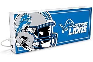 SOAR NFL LED Ambience Light Box: Elevate Your Space with Officially Licensed Wall Décor, Denver Broncos