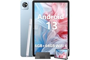 Blackview 10 Inch Tablet Tab70WIFI Android 13 Tablets, WIFI 6 Tablet, 6+64GB/2TB, 6580mAh, 10W Fast Charging Android Tablet, Google GMS Certified, Bluetooth 5.0, Type C, 2 Years Warranty - 2024