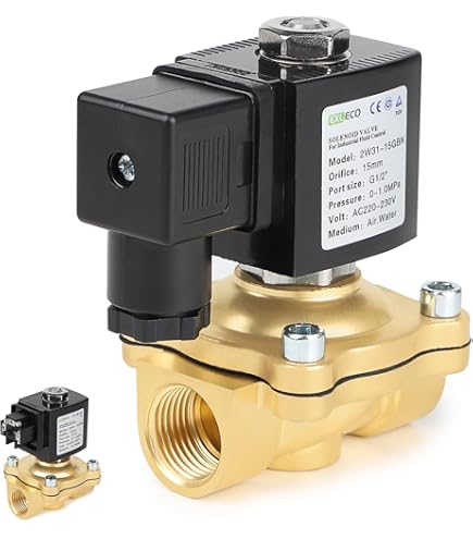 OLAB Válvula magnética 7000 220 – 230 V/50 Hz, 15 VA 1/4 pulgadas para generadores de vapor y