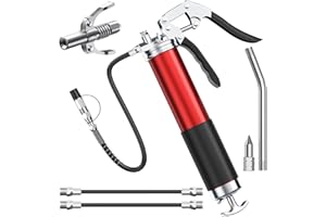 ‎FANTICTAS Fantictas 8tlg Fettpresse Set,8000 PSI Hochleistungs Fettpresse mit Pistolengriff und Schnellverschlusskupplung,14oz Ladung,verstärkter Verbinder