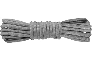 Kilter Premium Strong Round 4mm Shoelaces for Hiking, Outdoor Work, Steel Toe Cap, Walking Boots, Shoes & Fashion Trainers