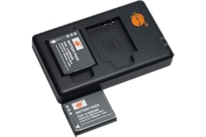 DSTE DE LI-90B LI-92B (2 Stück) Wiederaufladbarer Akku Ersatzakku und Dual Ladegerät Kompatibel mit RICOH DB-110,Olympus Stylus TG-1, TG-2, TG-3, TG-4, SH-1, SH-2, SH-3, SH-50, SH-60, XZ-2, SP-100EE usw