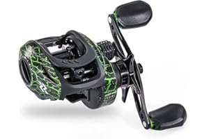 Sougayilang Baitcasting Reel 18LB Carbon Fiber Drag 7.1:1 Baitcasters High-tech Innovation Baitcast Fishing Reels