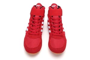 GOLDENEAMEISEN Boxschuhe,Unisex Boxing Shoe,Wrestling Schuhe,Kampfsport ringerschuhe,atmungsaktive,2 Farben,Größe 33-44,rutschfest,Bequem,Verschleißfest,Für Männer,Frauen,Jugend,Sanda,Taekwondo
