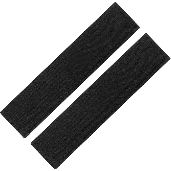 2 Pezzi Copri Cintura di Sicurezza Auto,Copricintura Auto Anti-Frizione per una Guida Confortevole,Accessori Auto Copri Cintura per Adulti e Bambini delle Auto e Zaini (Nero