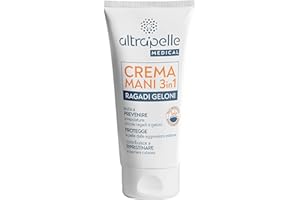 Altrapelle - Crema Mani Contribuisce a Contrastare Ragadi e Geloni - 50 ml - Perfetta per i periodi Freddi - 3 in 1 - Previene Protegge e Ripristina - Made in Italy