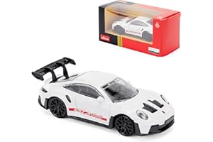 CMJ Porsche 911 GT3 RS 1:43 Scale Die-Cast Model Car - White | Detailed Collectors Edition Diecast | Official Licensed Product