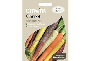 Unwins Pictorial Packet - Carrot Rainbow Mix - 200 Seeds