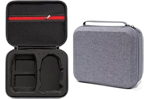 ZLiT Custodia da trasporto per DJI Mini4 Pro, custodia da viaggio portatile per DJI Mini 4 Pro (RC-N2) accessori combo per droni (interno nero)