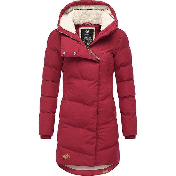 Ragwear Ermell Felpa Con Cappuccio Donna – Cotone E Poliestere, Tasca A Marsupio, Polsini Larghi, Cordoncino Colorato