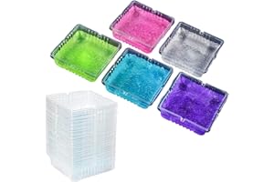 CDXHOME Paquete de 30 ceniceros desechables - Ceniceros sin humo purificador de humo para cigarrillos interior/exterior, portátiles a prueba de viento, fácil de usar, ceniceros para cigarrillos con arena