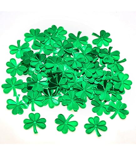 Udo Schmidt Klaverblad Confetti – Groen, 25 G – Feestelijke Strooidecoratie Voor St. Patrick's Day, Oudjaar, Verjaardagen En Geluksmomenten