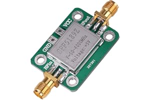 Amplificateur RF,Akozon Module Amplificateur RF Faible Bruit Large Bande 50-4000MHz SPF5189 de LNA pour FM HF VHF/UHF